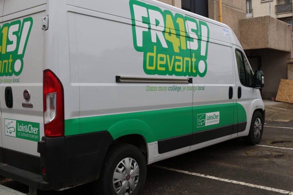 photo du camion Frais devant !